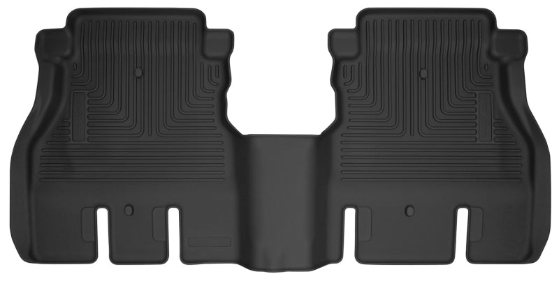 Husky Liners 2018 Jeep Wrangler 4 Door X-Act Contour Black Floor Liners (2nd Seat) | husky-liners-2018-jeep-wrangler-4-door-x-act-contour-black-floor-liners-2nd-seat | Floor Mats - Rubber | Husky Liners