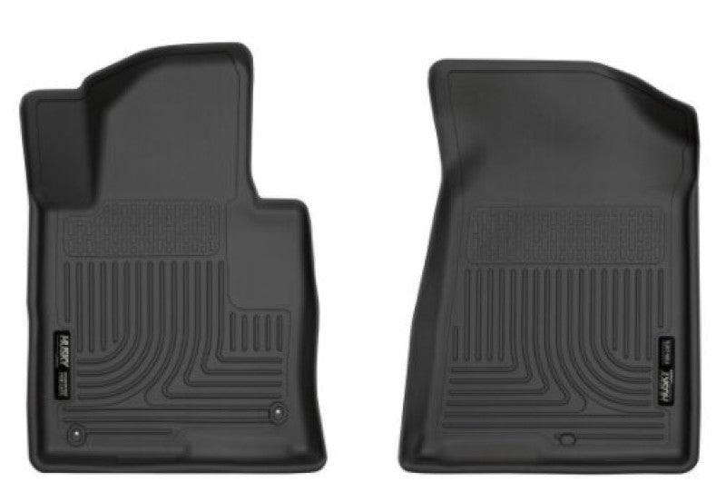 Husky Liners 15-19 Sonata/16-20 Kia Optima Exc. Hybrid Models X-act Contour Series Front Liners BLK | husky-liners-15-19-sonata-16-20-kia-optima-exc-hybrid-models-x-act-contour-series-front-liners-blk | Floor Mats - Rubber | Husky Liners