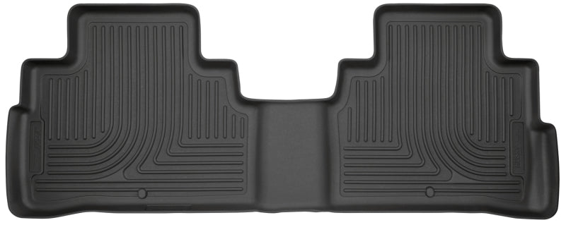 Husky Liners 2015 Nissan Murano Weatherbeater Black 2nd Row Floor Liners | husky-liners-2015-nissan-murano-weatherbeater-black-2nd-row-floor-liners | Floor Mats - Rubber | Husky Liners