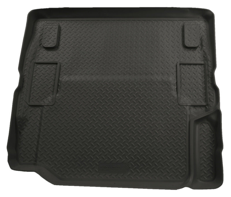 Husky Liners 07-10 Jeep Wrangler Classic Style Black Rear Cargo Liner | husky-liners-07-10-jeep-wrangler-classic-style-black-rear-cargo-liner | Floor Mats - Rubber | Husky Liners