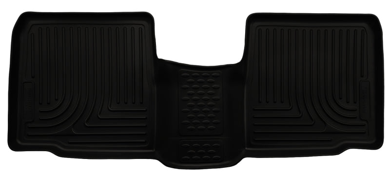 Husky Liners 2015 Ford Explorer WeatherBeater 2nd Row Black Floor Liner | husky-liners-2015-ford-explorer-weatherbeater-2nd-row-black-floor-liner | Floor Mats - Rubber | Husky Liners