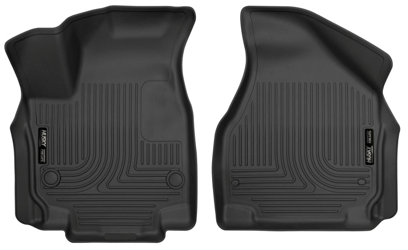 Husky Liners 2017 Chrysler Pacifica X-Act Contour Black Floor Liners | husky-liners-2017-chrysler-pacifica-x-act-contour-black-floor-liners | Floor Mats - Rubber | Husky Liners