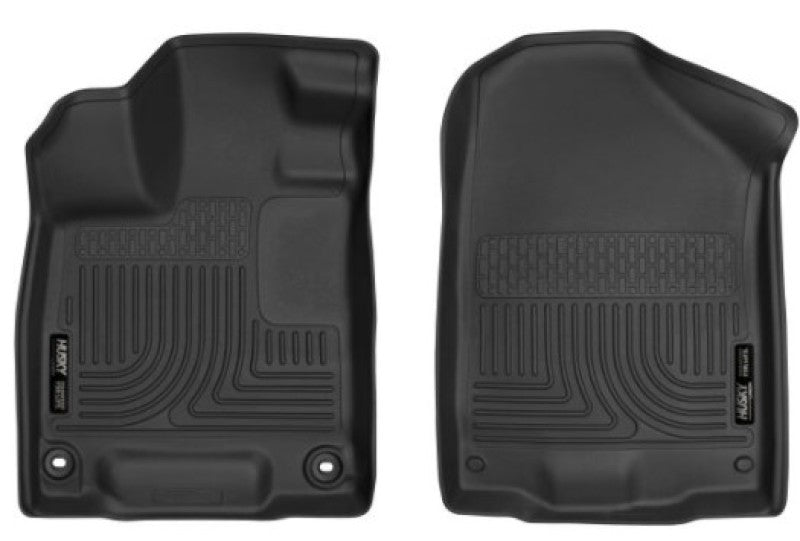 Husky Liners 19-21 Honda Passport / 16-21 Honda Pilot X-act Contour Series Front Floor Liners Black | husky-liners-19-21-honda-passport-16-21-honda-pilot-x-act-contour-series-front-floor-liners-black | Floor Mats - Rubber | Husky Liners