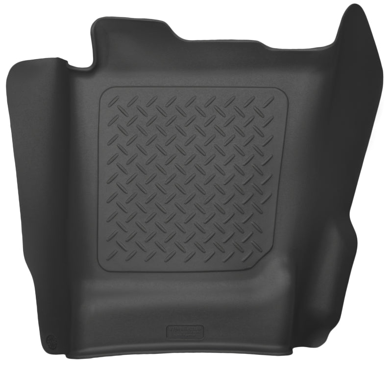 Husky Liners 14-16 GM Silverado/Tahoe/Suburban/Escalade X-Act Contour Black Center Hump Floor Liners | husky-liners-14-16-gm-silverado-tahoe-suburban-escalade-x-act-contour-black-center-hump-floor-liners | Floor Mats - Rubber | Husky Liners