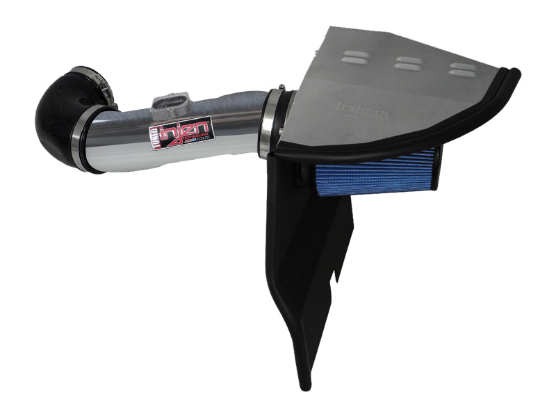 Injen 12-14 Chev Camaro SRI 3.6L V6 Polished Short Ram Power-Flow Intake System w/MR Tech&Air Fusion | injen-12-14-chev-camaro-sri-3-6l-v6-polished-short-ram-power-flow-intake-system-w-mr-tech-air-fusion | Cold Air Intakes | Injen