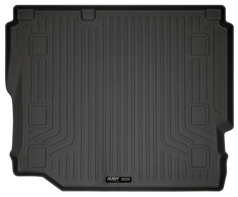 Husky Liners 2018 Jeep Wrangler Unlimited WeatherBeater Black Rear Cargo Liner | husky-liners-2018-jeep-wrangler-unlimited-weatherbeater-black-rear-cargo-liner | Floor Mats - Rubber | Husky Liners