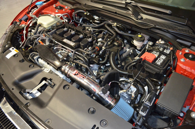 Injen 17-20 Honda Civic Si L4 1.5L Turbo Polished SP Short Ram Intake | injen-17-20-honda-civic-si-l4-1-5l-turbo-polished-sp-short-ram-intake | Cold Air Intakes | Injen