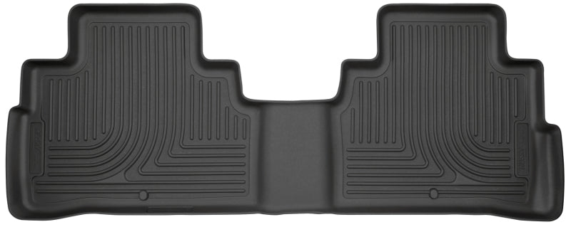 Husky Liners 2015 Nissan Murano Weatherbeater Black 2nd Row Floor Liners | husky-liners-2015-nissan-murano-weatherbeater-black-2nd-row-floor-liners | Floor Mats - Rubber | Husky Liners