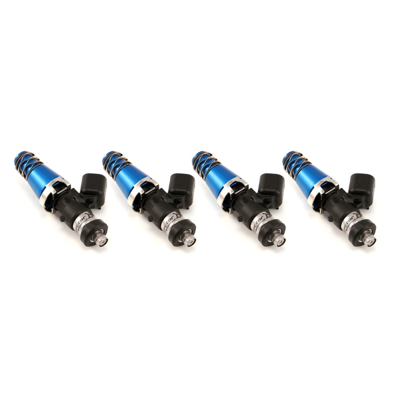 Injector Dynamics ID1050X Injectors 11mm (Blue) Adaptor Tops Denso Lower (Set of 4) | injector-dynamics-id1050x-injectors-11mm-blue-adaptor-tops-denso-lower-set-of-4 | Fuel Injector Sets - 4Cyl | Injector Dynamics