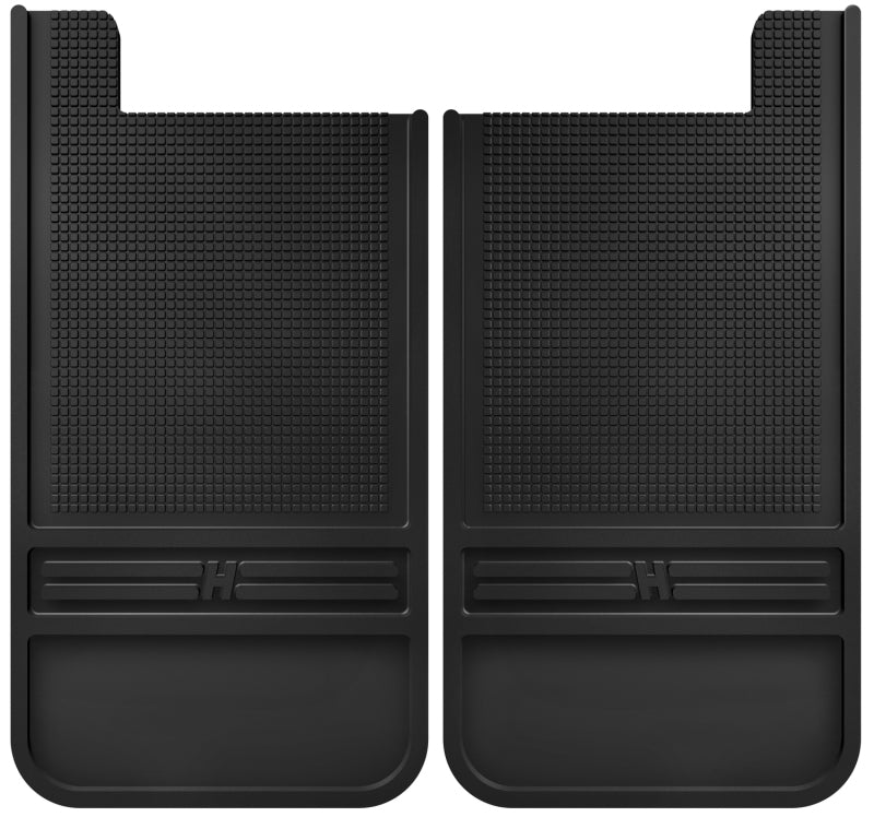 Husky Liners Universal 12in Wide Black Rubber Rear Mud Flaps w/o Weight | husky-liners-universal-12in-wide-black-rubber-rear-mud-flaps-w-o-weight | Mud Flaps | Husky Liners