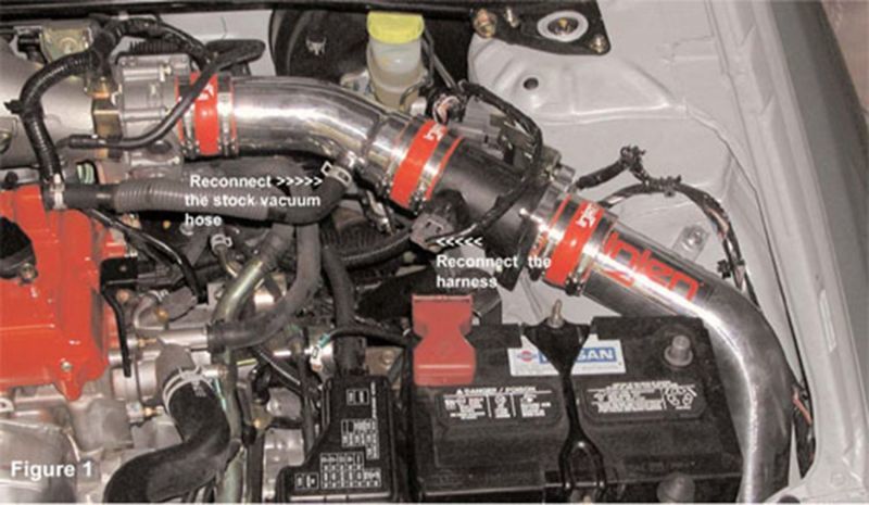 Injen 02-06 Nissan Sentra SER Spec V 2.5L (CARB 02-04 Only) Black Cold Air Intake **SPECIAL ORDER** | injen-02-06-nissan-sentra-ser-spec-v-2-5l-carb-02-04-only-black-cold-air-intake-special-order | Cold Air Intakes | Injen