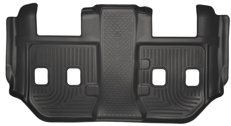 Husky Liners 2015 Chevrolet/GMC Suburban/Yukon XL WeatherBeater Black Third Seat Floor Liners | husky-liners-2015-chevrolet-gmc-suburban-yukon-xl-weatherbeater-black-third-seat-floor-liners | Floor Mats - Rubber | Husky Liners