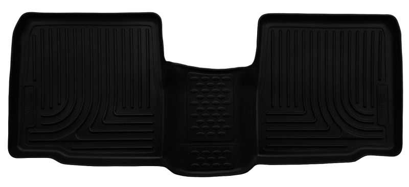 Husky Liners 2015 Ford Explorer WeatherBeater 2nd Row Black Floor Liner | husky-liners-2015-ford-explorer-weatherbeater-2nd-row-black-floor-liner | Floor Mats - Rubber | Husky Liners