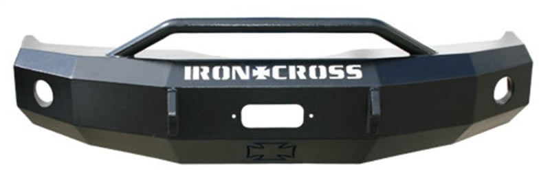 Iron Cross 03-06 Chevrolet Silverado 1500 Heavy Duty Push Bar Front Bumper - Matte Black | iron-cross-03-06-chevrolet-silverado-1500-heavy-duty-push-bar-front-bumper-matte-black | Bumpers - Steel | Iron Cross