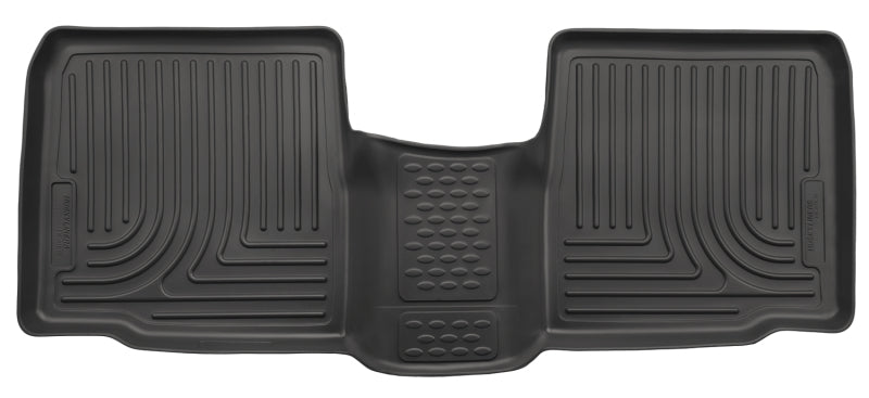 Husky Liners 2015 Ford Explorer WeatherBeater 2nd Row Black Floor Liner | husky-liners-2015-ford-explorer-weatherbeater-2nd-row-black-floor-liner | Floor Mats - Rubber | Husky Liners
