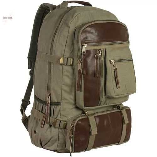 The Perfect Blend of Style and Functionality: The Retro Cantabrian Excursion Rucksack - Olive Drab