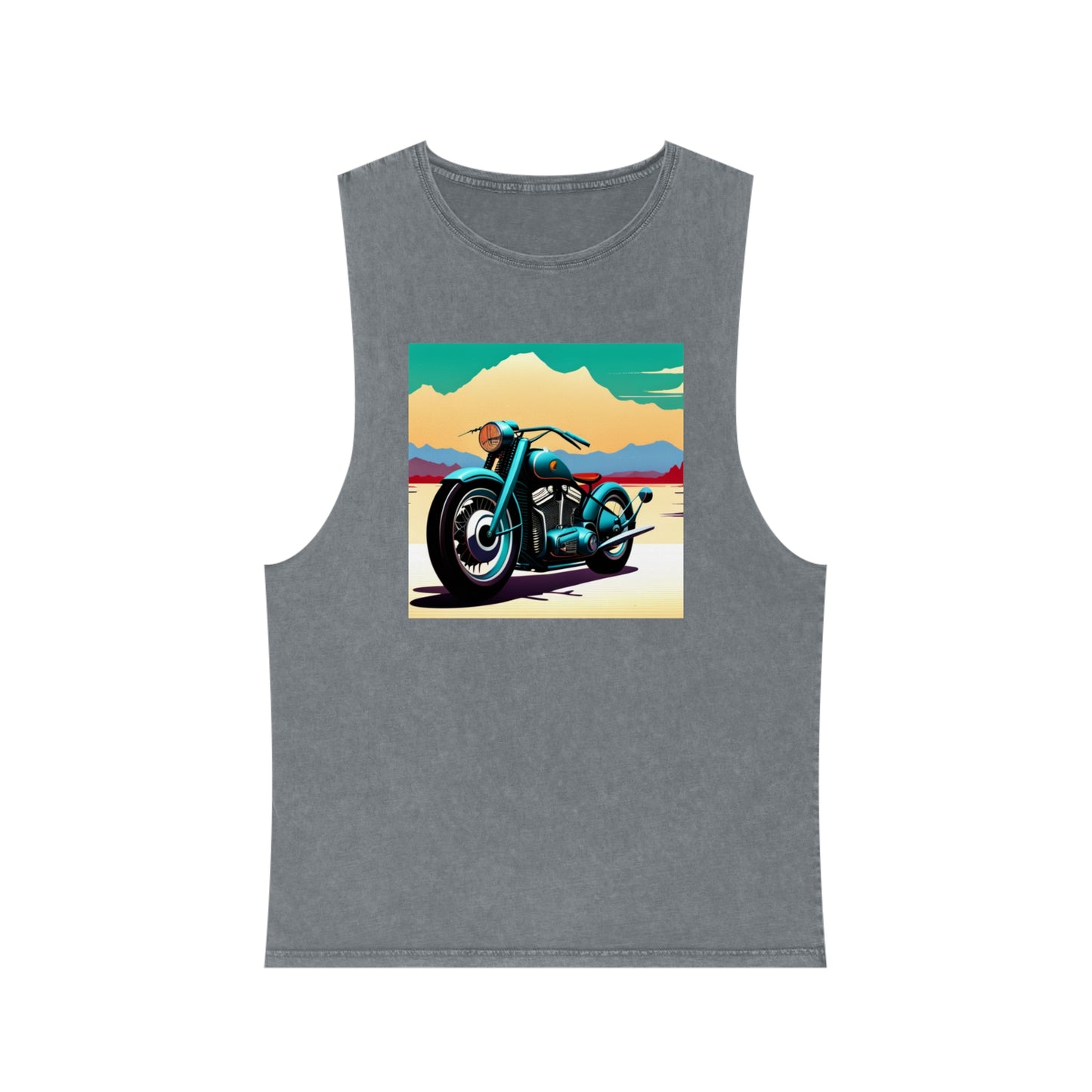 Unisex Stonewash Tank Top