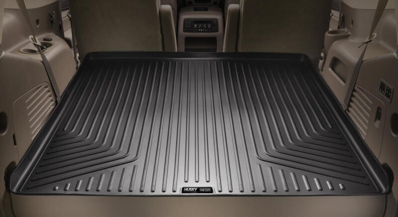 Husky Liners 2021 Tahoe/Yukon Weatherbeater Cargo Liner Behind 2rd Row Over Folded 3rd Row - Black