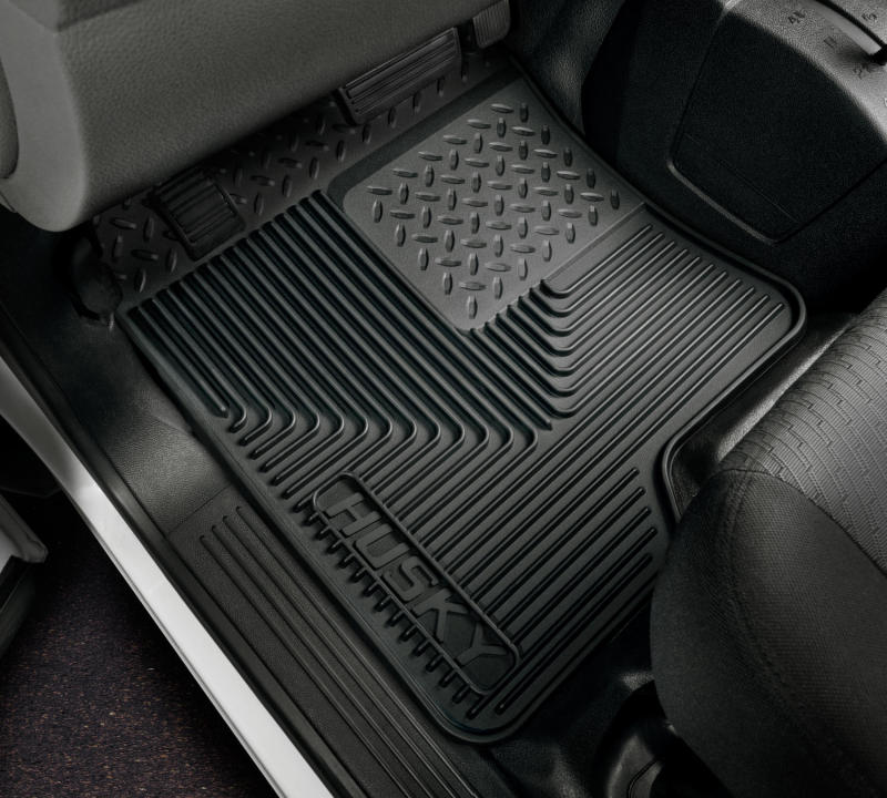 Husky Liners 12-13 Dodge Ram/88-09 Toyota 4Runner Heavy Duty Black 2nd Row Floor Mats | husky-liners-12-13-dodge-ram-88-09-toyota-4runner-heavy-duty-black-2nd-row-floor-mats | Floor Mats - Rubber | Husky Liners