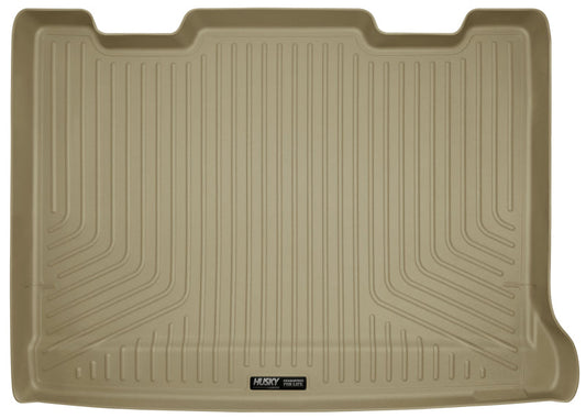 Husky Liners 07-13 GM Escalade/Suburban/Yukon WeatherBeater Tan Rear Cargo Liners (Behind 3rd Row) | husky-liners-07-13-gm-escalade-suburban-yukon-weatherbeater-tan-rear-cargo-liners-behind-3rd-row | Floor Mats - Rubber | Husky Liners