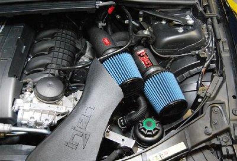 Injen 07-09 335i E92 / 08-09 135i E82 3.0L L6 Twin intake Wrinkle Black Short Ram Intake | injen-07-09-335i-e92-08-09-135i-e82-3-0l-l6-twin-intake-wrinkle-black-short-ram-intake | Cold Air Intakes | Injen