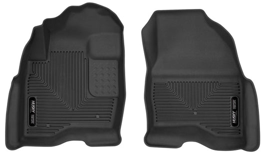 Husky Liners 2015 Ford Explorer X-Act Contour Black Floor Liners | husky-liners-2015-ford-explorer-x-act-contour-black-floor-liners | Floor Mats - Rubber | Husky Liners
