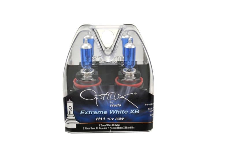 Hella Optilux XB Extreme Type H11 12V 80W Blue Bulbs - Pair | hella-optilux-xb-extreme-type-h11-12v-80w-blue-bulbs-pair | Bulbs | Hella