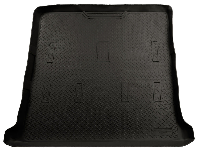 Husky Liners 02-06 GM Escalade/Tahoe/Yukon/Denali Classic Style Black Rear Cargo Liner | husky-liners-02-06-gm-escalade-tahoe-yukon-denali-classic-style-black-rear-cargo-liner | Floor Mats - Rubber | Husky Liners