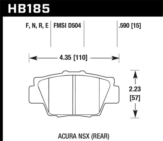 Hawk HPS Street Brake Pads | hawk-hps-street-brake-pads-17 | Brake Pads - Performance | Hawk Performance