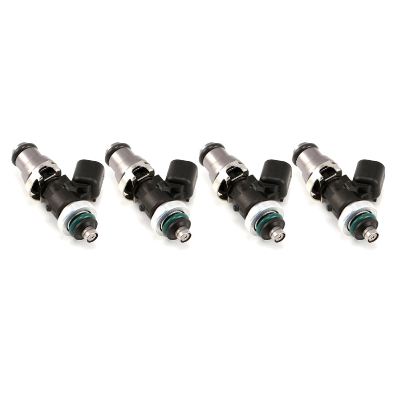 Injector Dynamics 1340cc Injectors-48mm Length-14mm Grey Top-14mm L O-Ring(R35 Low Spacer)(Set of 4) | injector-dynamics-1340cc-injectors-48mm-length-14mm-grey-top-14mm-l-o-ringr35-low-spacerset-of-4 | Fuel Injector Sets - 4Cyl | Injector Dynamics