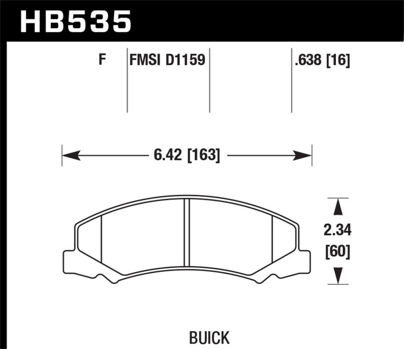 Hawk HPS Street Brake Pads | hawk-hps-street-brake-pads-107 | Brake Pads - Performance | Hawk Performance