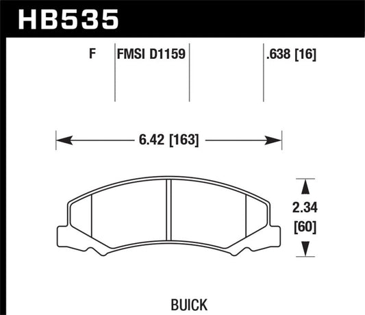 Hawk HPS Street Brake Pads | hawk-hps-street-brake-pads-107 | Brake Pads - Performance | Hawk Performance