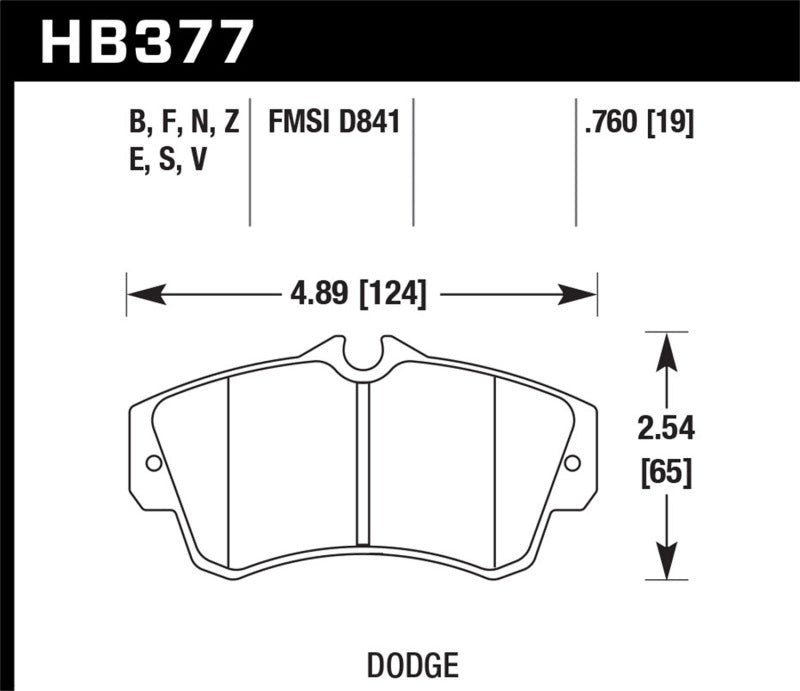 Hawk SRT4 HP+ Street Front Brake Pads | hawk-srt4-hp-street-front-brake-pads | Brake Pads - Performance | Hawk Performance