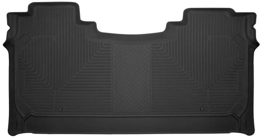 Husky Liners 2019+ Dodge Ram 1500 Crew Cab X-Act Contour Black 2nd Seat Floor Liners | husky-liners-2019-dodge-ram-1500-crew-cab-x-act-contour-black-2nd-seat-floor-liners | Floor Mats - Rubber | Husky Liners