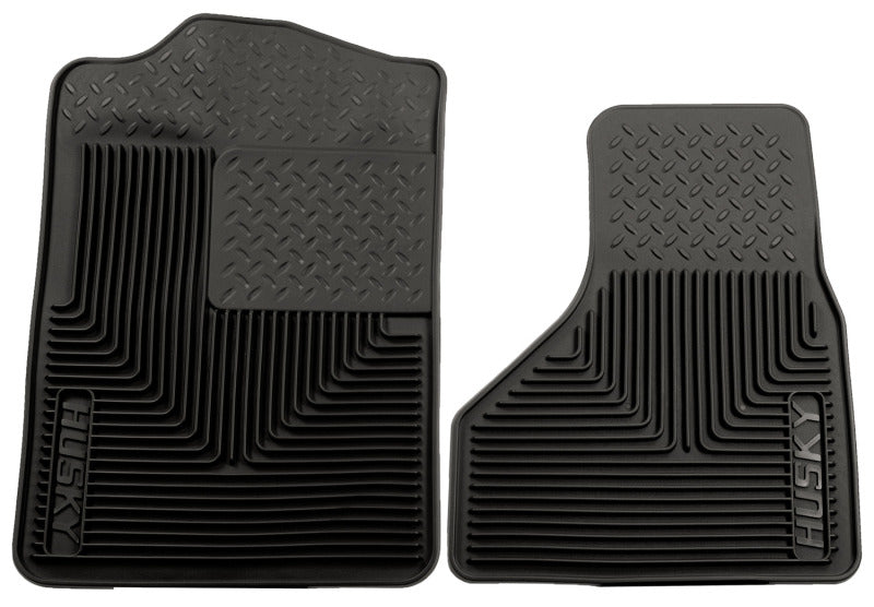 Husky Liners 08-10 Ford F-250/F-350/F-450 SuperDuty Heavy Duty Black Front Floor Mats | husky-liners-08-10-ford-f-250-f-350-f-450-superduty-heavy-duty-black-front-floor-mats | Floor Mats - Rubber | Husky Liners