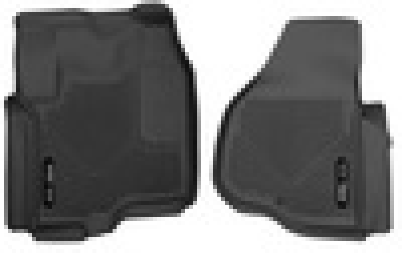 Husky Liners 12-13 F-250/F-350/F-450 Super Duty X-Act Contour Black Front Floor Liners | husky-liners-12-13-f-250-f-350-f-450-super-duty-x-act-contour-black-front-floor-liners | Floor Mats - Rubber | Husky Liners