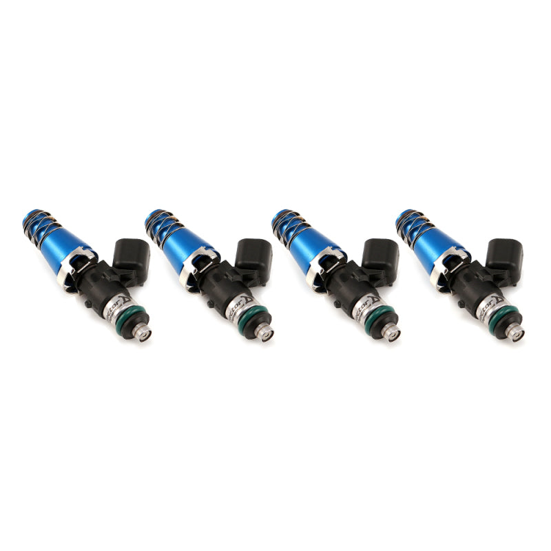 Injector Dynamics 1340cc Injectors - 60mm Length - 11mm Blue Top - 14mm Lower O-Ring (Set of 4) | injector-dynamics-1340cc-injectors-60mm-length-11mm-blue-top-14mm-lower-o-ring-set-of-4 | Fuel Injector Sets - 4Cyl | Injector Dynamics