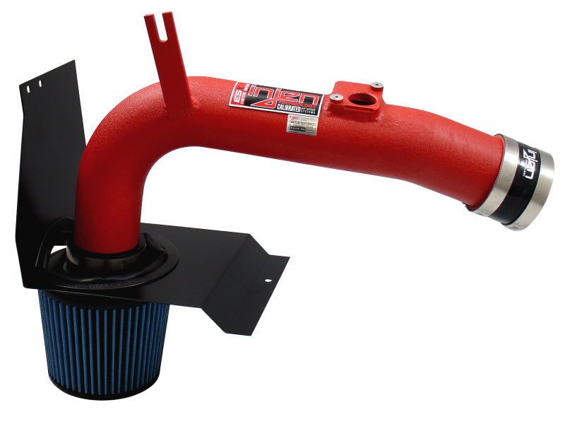 Injen 08-13 Subaru WRX/STi 2.5L (t) Wrinkle Red Cold Air Intake | injen-08-13-subaru-wrx-sti-2-5l-t-wrinkle-red-cold-air-intake | Cold Air Intakes | Injen