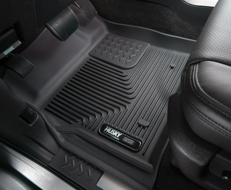 Husky Liners 2019 Ford Ranger Super-Cab X-Act Contour Black Floor Liner (2nd Seat) | husky-liners-2019-ford-ranger-super-cab-x-act-contour-black-floor-liner-2nd-seat | Floor Mats - Rubber | Husky Liners