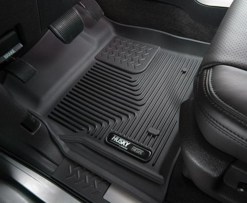 Husky Liners 2019 Ford Ranger SuperCrew Cab X-Act Contour Black Floor Liners (2nd Row) | husky-liners-2019-ford-ranger-supercrew-cab-x-act-contour-black-floor-liners-2nd-row | Floor Mats - Rubber | Husky Liners