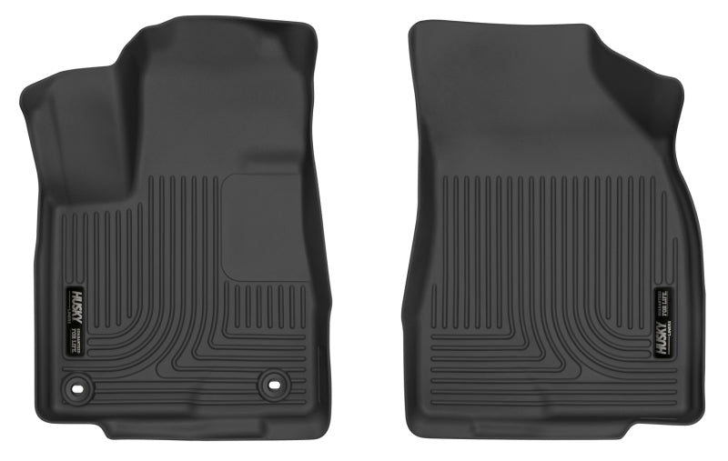 Husky Liners 14-18 Toyota Highlander X-Act Contour Black Front Floor Liners | husky-liners-14-18-toyota-highlander-x-act-contour-black-front-floor-liners | Floor Mats - Rubber | Husky Liners