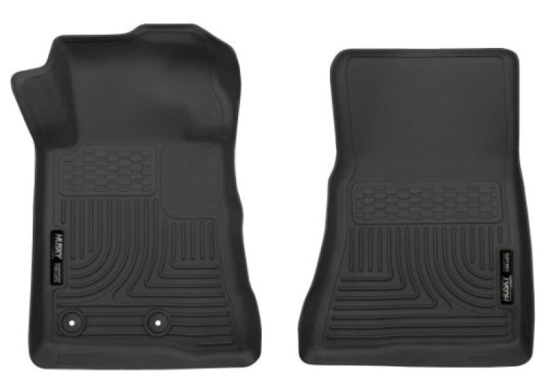 Husky Liners 15-21 Ford Mustang X-act Contour Series Front Floor Liners - Black | husky-liners-15-21-ford-mustang-x-act-contour-series-front-floor-liners-black | Floor Mats - Rubber | Husky Liners