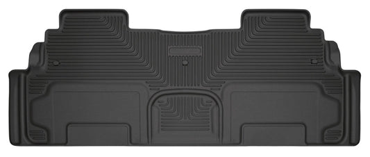 Husky Liners 09-14 Chevy Traverse/07-14 GMC Acadia Weatherbeater Black 2nd Seat Floor Liners | husky-liners-09-14-chevy-traverse-07-14-gmc-acadia-weatherbeater-black-2nd-seat-floor-liners | Floor Mats - Rubber | Husky Liners