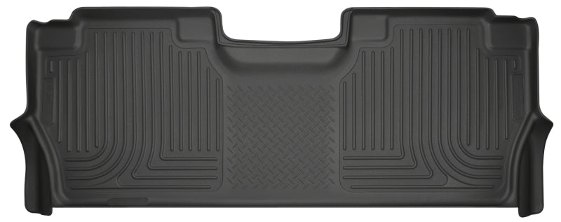 Husky Liners 2017 Ford Super Duty (Crew Cab) WeatherBeater Black Rear Floor Liners | husky-liners-2017-ford-super-duty-crew-cab-weatherbeater-black-rear-floor-liners | Floor Mats - Rubber | Husky Liners