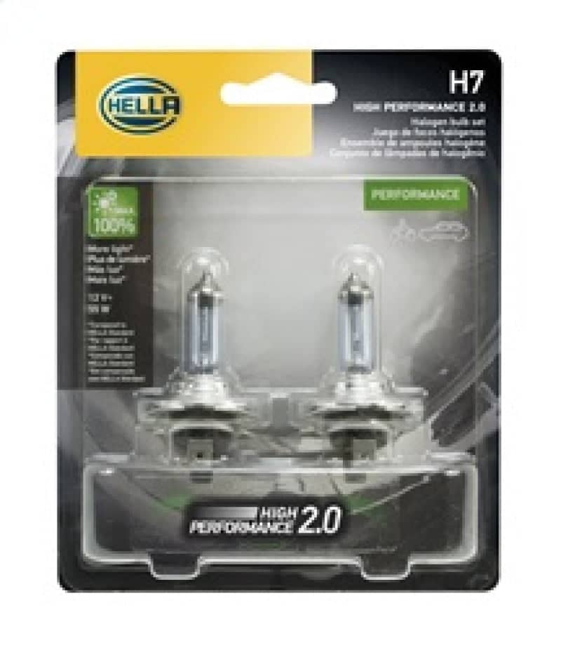 Hella H7 12V 55W PX26D HP 2.0 Halogen Bulbs | hella-h7-12v-55w-px26d-hp-2-0-halogen-bulbs | Bulbs | Hella