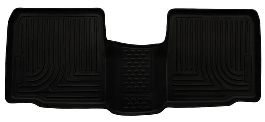 Husky Liners 2015 Ford Explorer WeatherBeater 2nd Row Black Floor Liner | husky-liners-2015-ford-explorer-weatherbeater-2nd-row-black-floor-liner | Floor Mats - Rubber | Husky Liners