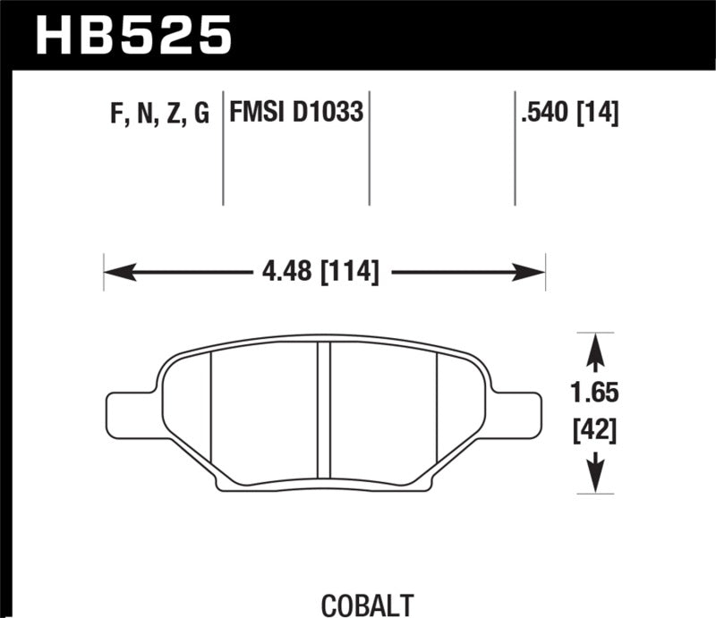 Hawk HPS Street Brake Pads | hawk-hps-street-brake-pads-106 | Brake Pads - Performance | Hawk Performance
