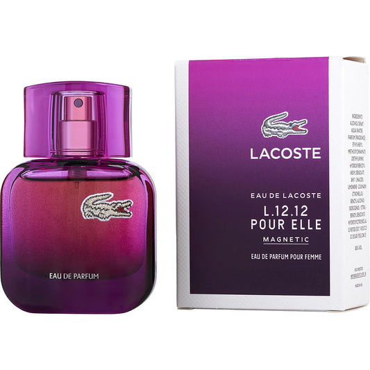 LACOSTE EAU DE LACOSTE L.12.12 POUR ELLE MAGNETIC by Lacoste (WOMEN) - EAU DE PARFUM SPRAY 0.85 OZ