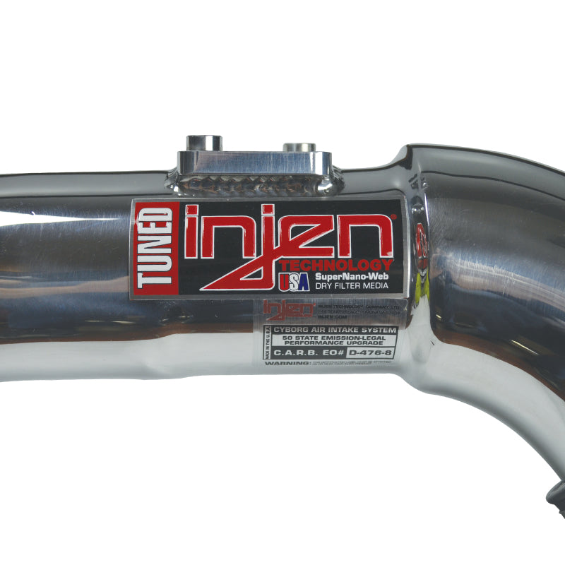 Injen 06-09 Civic Si 2.0L 4Cyl. Coupe & Sedan Polished Short Ram Intake | injen-06-09-civic-si-2-0l-4cyl-coupe-sedan-polished-short-ram-intake | Cold Air Intakes | Injen