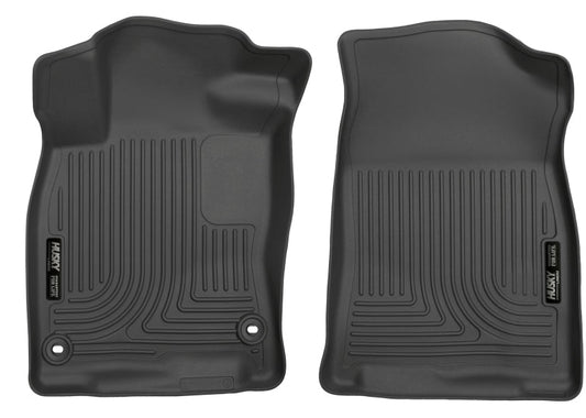 Husky Liners 16-18 Honda Civic X-Act Contour Black Front Floor Liners | husky-liners-16-18-honda-civic-x-act-contour-black-front-floor-liners | Floor Mats - Rubber | Husky Liners